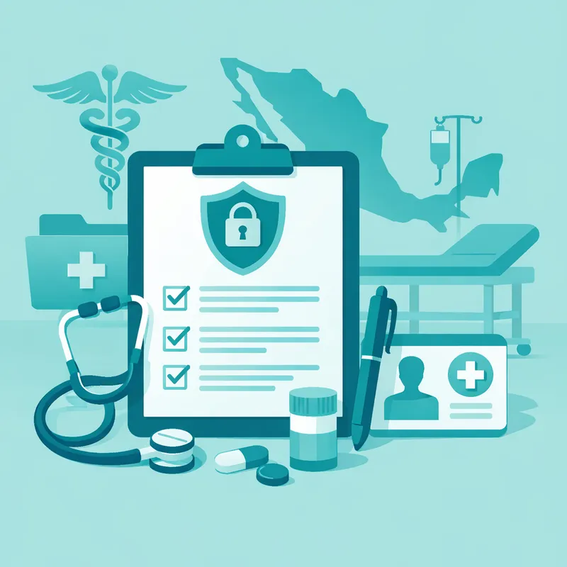 Documento de aviso de privacidad LFPDPPP para consultorio médico en México